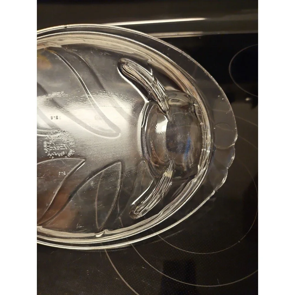 Vintage Pyrex 815 Clear Glass Tree of Life 15